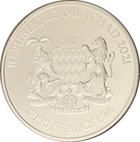 5000 Francs CFA obverse