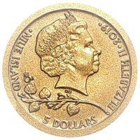 5 Dollars obverse