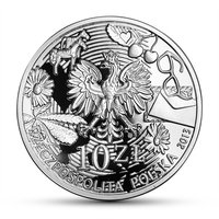 10 Zlotys obverse