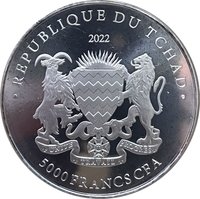 5000 Francs CFA obverse