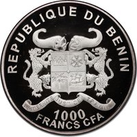 1000 Francs CFA obverse
