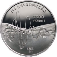 7500 Forint obverse