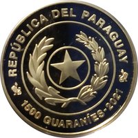 1500 Guaraníes obverse