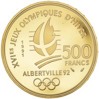 500 Francs reverse