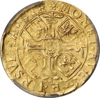 1 Gold Florin reverse