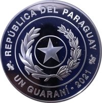 1 Guaraní obverse