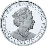 1 Pound obverse