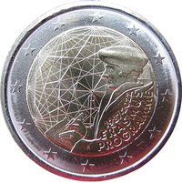2 Euros obverse