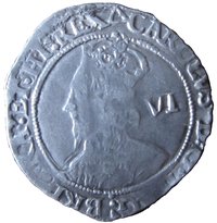 6 Pence obverse