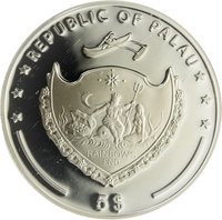 5 Dollars obverse