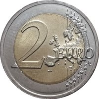 2 Euro reverse
