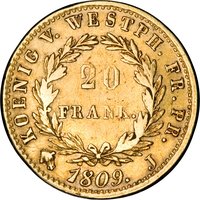 20 Franken reverse