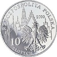 10 Zlotys obverse