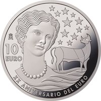 10 Euro reverse