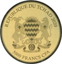 5000 Francs CFA obverse