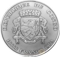 10000 Francs CFA obverse