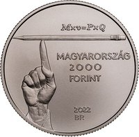 2000 Forint obverse