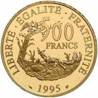 500 Francs reverse