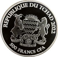 500 Francs CFA obverse