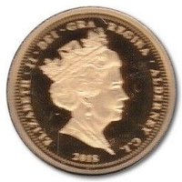 ¼ Sovereign obverse