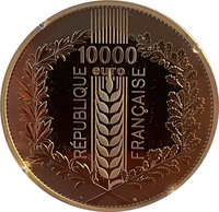 10000 Euro obverse