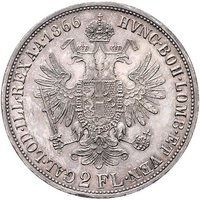 2 Florins reverse