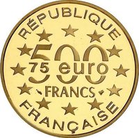 500 Francs obverse