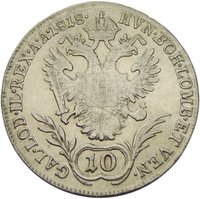 10 Kreuzers reverse