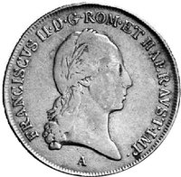 ½ Thaler obverse