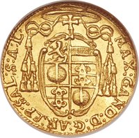 ¼ Ducat obverse