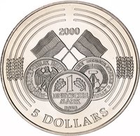 5 Dollars reverse