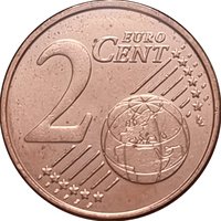 2 Euro Cents reverse