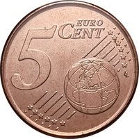5 Euro Cents reverse