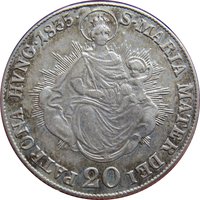 20 Kreuzers reverse