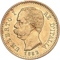 20 Lire obverse