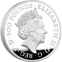 500 Pounds obverse