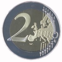 2 Euro reverse