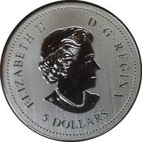 5 Dollars obverse