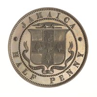 ½ Penny reverse