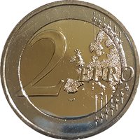 2 Euro reverse