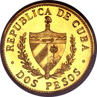 2 Pesos obverse