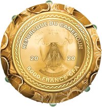 5000 Francs CFA obverse