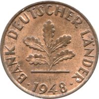 1 Pfennig obverse