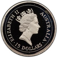 15 Dollars obverse