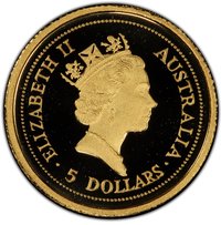 5 Dollars obverse