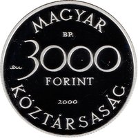 3000 Forint obverse
