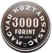 3000 Forint obverse