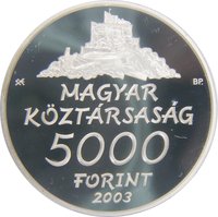 5000 Forint obverse