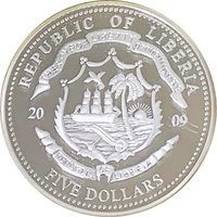 5 Dollars obverse