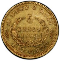 5 Pesos reverse
